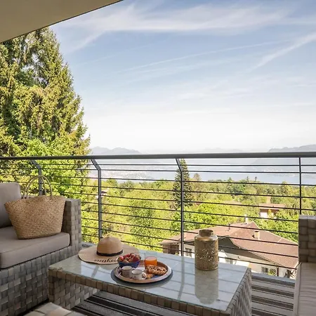 Lakescape - Con Terrazza, Vista E Piscina * Gignese